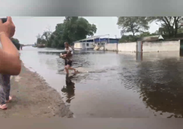 Поездка в затопленную Херсонскую область